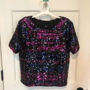 Sanctuary sequin top. Brand new